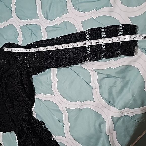 ASILIO, EXCELLENT black midi dress by SZ 6 - Picture 8 of 14